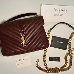 Saint Laurent Monogram Collège Medium Bag